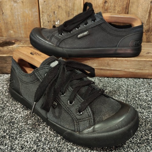 Rocket dog jazzin black faux - rocket,