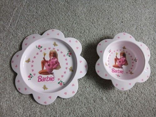 Vintage melamine mattel barbie - melamine,