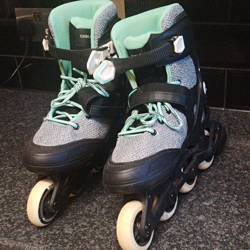 Oxelo girls inline skates pair - girls,