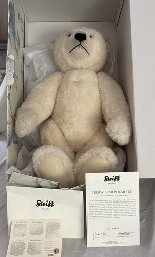 Steiff polar ted bear 65cm - , ean