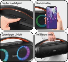 Portable Bluetooth Boombox