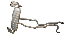 Exhaust exhaust system Original Porsche Cayenne 4.5 Turbo 9PA 955