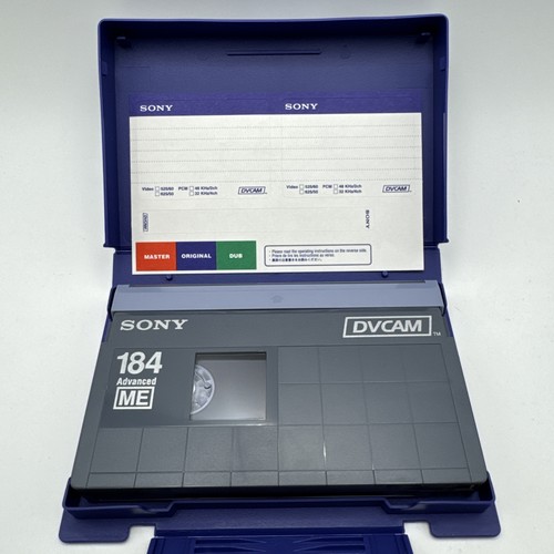 Sony pdv 184 - sony, pdv-184