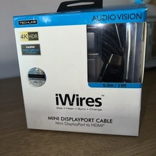 TECHLINK iWIRES MINI DISPLAYPORT CABLE Mini DisplayPort to HDMI 4K HDR