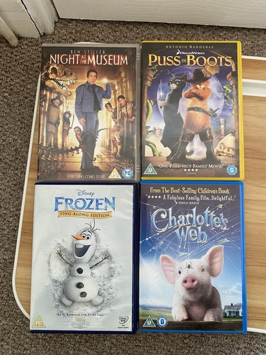 Kids movies dvd frozen puss - movies,