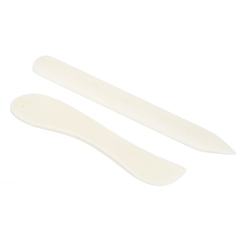 Bone folder creaser - bone, 2pcs