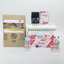 Genuine Toyota Alphard Service Kit ANH20 2008 - 2015 With Spark Plugs & 5W30 Oil