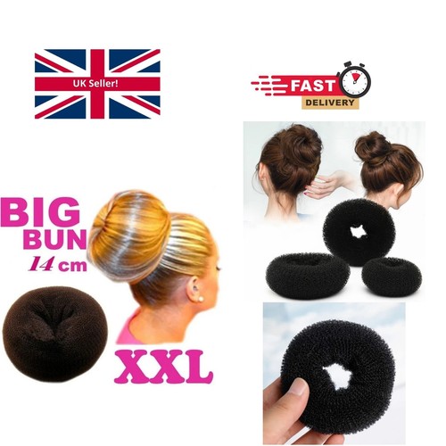 Hair donut xxl 14cm bun - -,