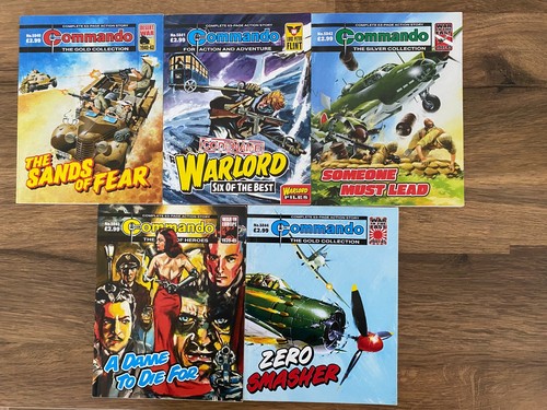 Commando comics joblot - commando,