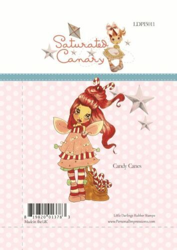 Candy canes clear stamp - canes,