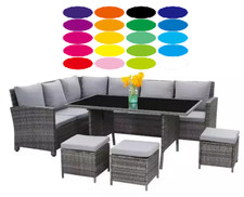 Garden Rattan Corner Sofa