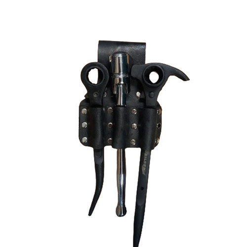 Hammerex black leather triple - hammerex,