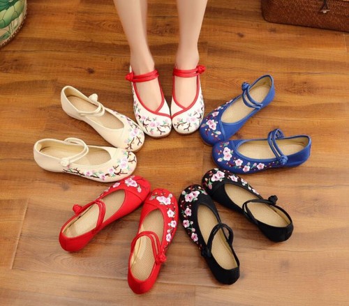 Women chinese folk embroidered - women,