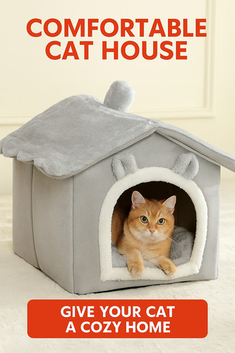 Cat bed cave - 2-in-1, sofa