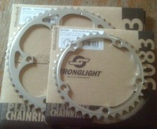 NEW STRONGLIGHT 9/10 SPEED 135BCD CHAINRINGS, 39-53t, CAMPAGNOLO FIT