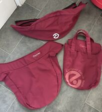 Babystyle Oyster 1 Carrycot Colour Pack Red Hood Apron