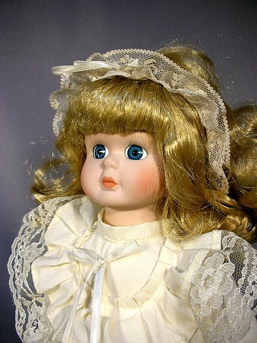 Porcelain doll - doll, (101)