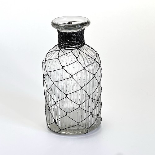 West elm glass bottle vase - elm,