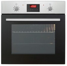 AESOMFSS Built-In Electric Oven - 58L, 9 Functions, LED Timer, A Energy Rating