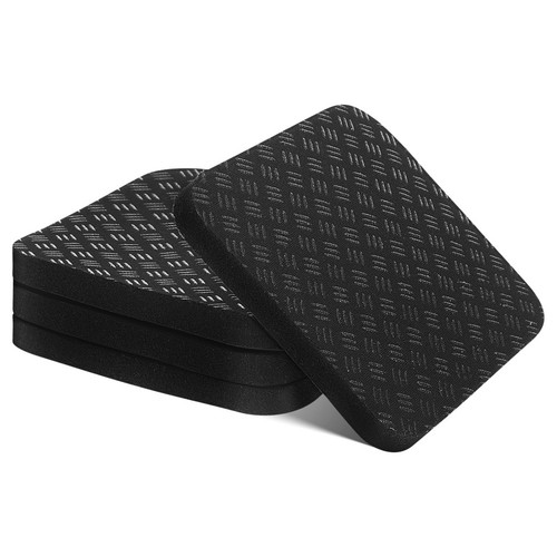 4pcs durable treadmill mats - pu,