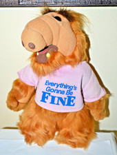 VINTAGE PLUSH STUFFED 12" ALF