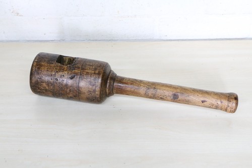 Antique wooden mallet - , thift