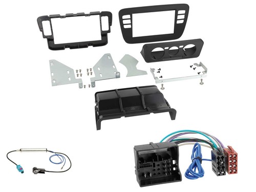 Radio installation kit double - installation,