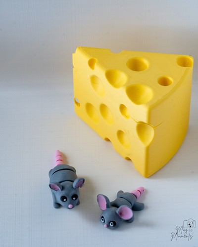 Printed mouse rat - 3d,