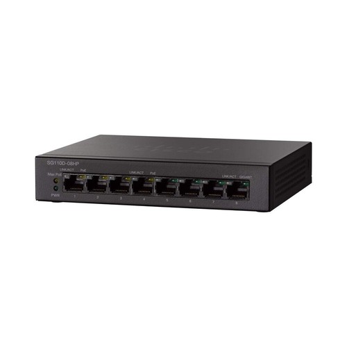 Cisco sf110d 08hp 8 - cisco, sf110d-08hp-jp-ws