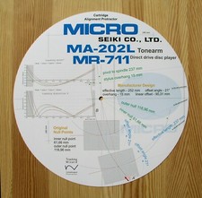 Cartridge Alignment Protractor