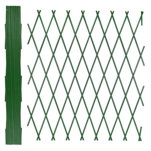 Expanding green plastic wall - expanding,