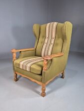 Vintage Danish Green Striped
