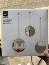 Umbra Dima circle 3 mirrors RRP £50