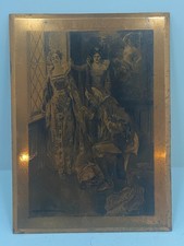 Antique Photogravure Etched