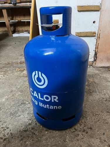 Empty calor gas - gas, butane