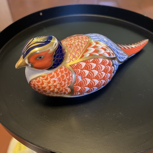 Royal crown derby pheasant - crown,