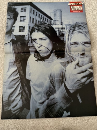 Nirvana large kerrang - kerrang, poster