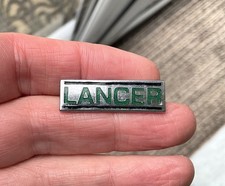 Vintage Lancer Pin badge Trailers truck Bus lorry motor vehicle Digger