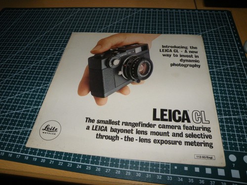 Leitz leica camera brochure - leitz,