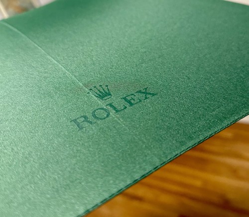 Rolex green umbrella - umbrella, rain