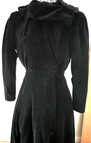Antique victorian black - antique, cotton