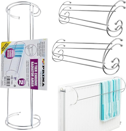 Pack chrome radiator airer - pack,