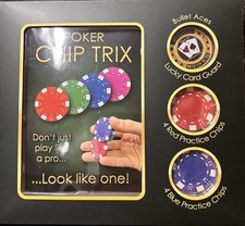 Poker Chip Trix Set Includes