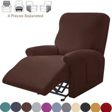 Elastic Spandex Recliner Sofa