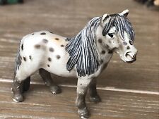 Schleich Falabella Gelding Pony Grey Horse Figure 2.75” 13278 Retired 2003