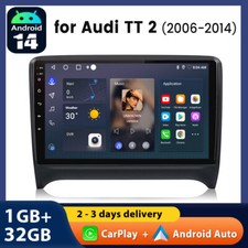 For Audi TT MK2 2006-2014 Android 14 Car Stereo Radio Headunit Apple Carplay GPS