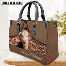 Personalize Funny Hereford Cow