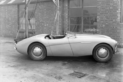 Healey 100 1952 advertising - healey,