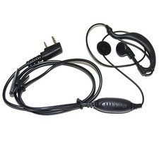 HQRP G Shape 2 Pin Earpiece