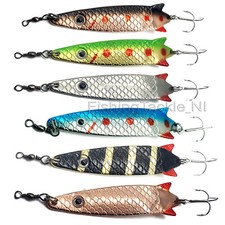 Allcock Classic Tobeye Spoons Salmon & Trout Fishing Lures Spinners Toby